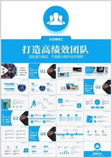 高效团队打造宣传ppt