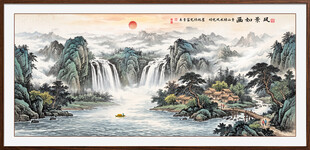 山水风景画
