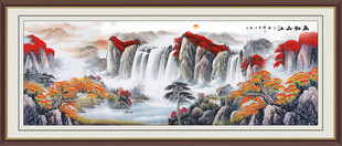 源远流长山水图