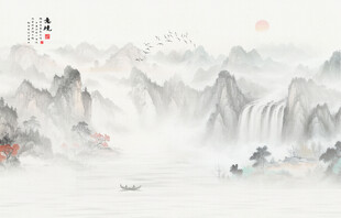意境山水画