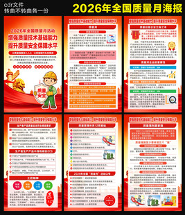 2026年质量月海报