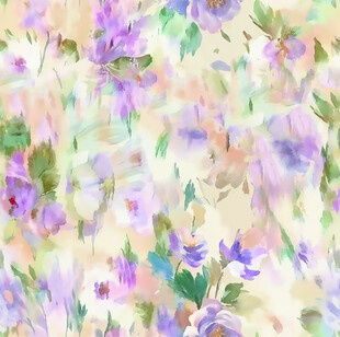 高清梦幻花卉图案背景