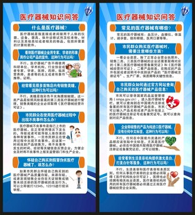 医疗器械安全宣传周展架