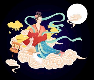 嫦娥奔月
