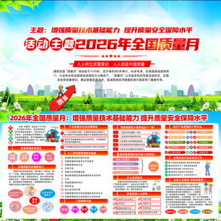2026年全国质量月
