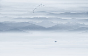 水墨山水画