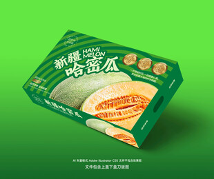 哈密瓜水果包装
