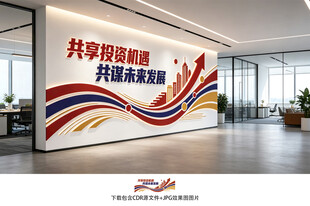 投资文化墙