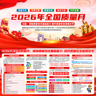 2026年全国质量月