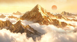 日照金山
