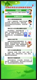 糖尿病日展架