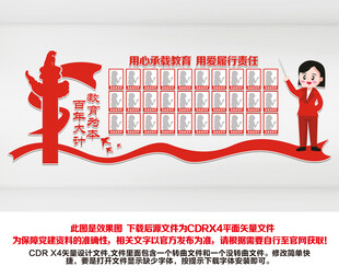 教师风采照片墙