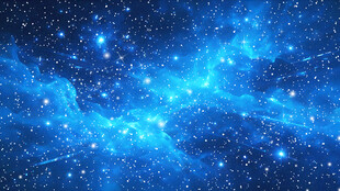 蓝色星空