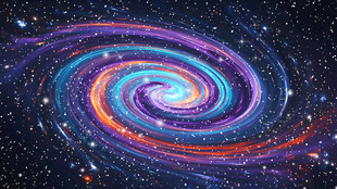 绚丽宇宙星空吊顶