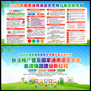 2026年全国推广普通话宣传周