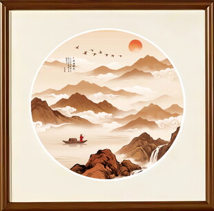 意境山水画