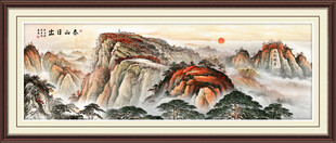 五岳独尊泰山日出