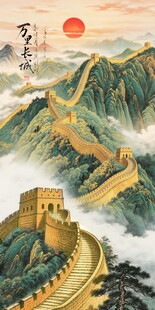 长城国画