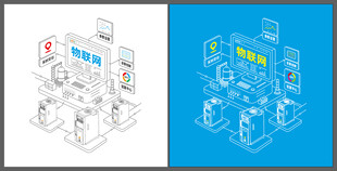 AI科技智慧物联网工控自动化图