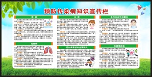 预防传染病知识宣传栏