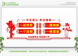 一名党员一面旗帜
