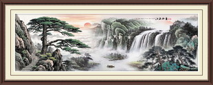 国画山水画