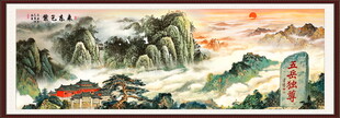紫气东来国画
