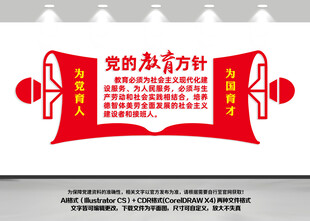 党的教育方针文化墙