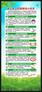 全国爱牙日展架