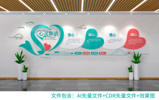 心理咨询室文化墙