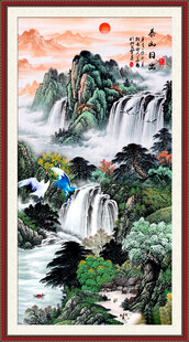 玄关山水画