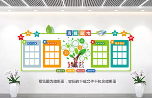 班级园地文化墙