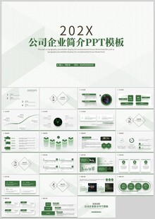 公司企业简介PPT模板