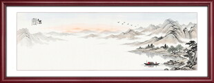 中国风山水画