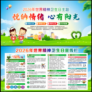 2026年世界精神卫生日