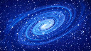 蓝色星空顶