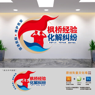 新时代枫桥经验文化墙