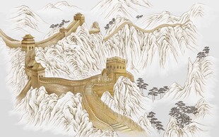 国画林间双猴图