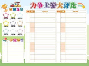 力争上游大评比