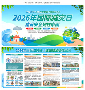 2026国际减灾日