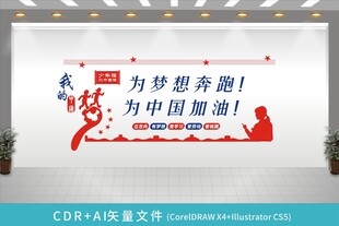 中国梦文化墙