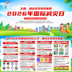2026国际减灾日