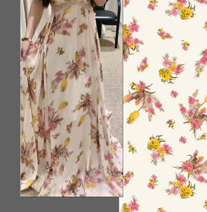 高清碎花服饰面料印花