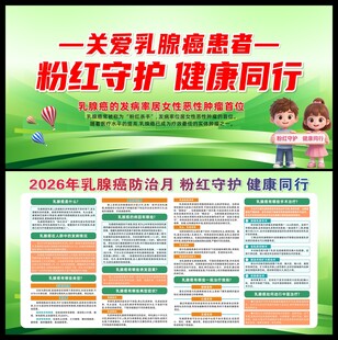 乳腺癌防治宣传月图片