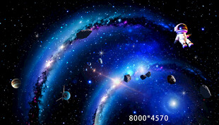 奇幻深空螺旋星云