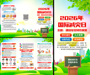 2026年国际减灾日