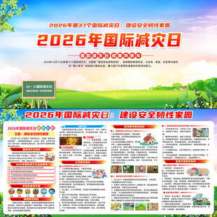 2026年国际减灾日