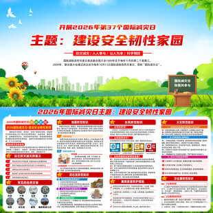 2026国际减灾日