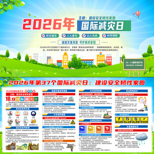 2026年国际减灾日