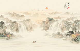 水墨画
